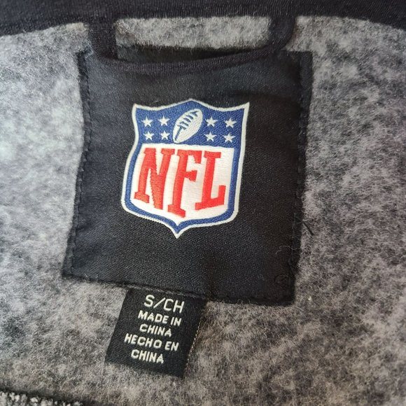 GIII Apparel AZ Cardinals Full Zip Womens SM Black Heather Gray Knit Zip Pockets - Picture 8 of 10